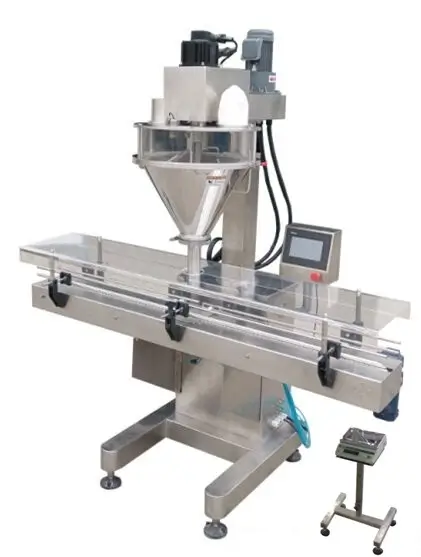 Automatic Inline Can botle powder Filling Machine