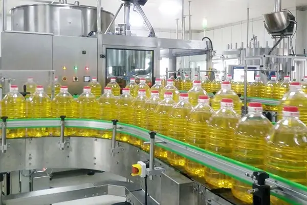 Edible Oil Filling Machine Line