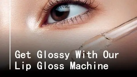 Lip gloss filling machine